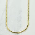 10k Yellow Gold Box Chain | 24  | on Sale