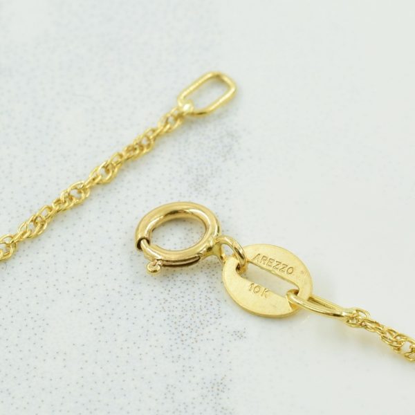 10k Yellow Gold Prince of Wales Chain | 17  | Online Sale