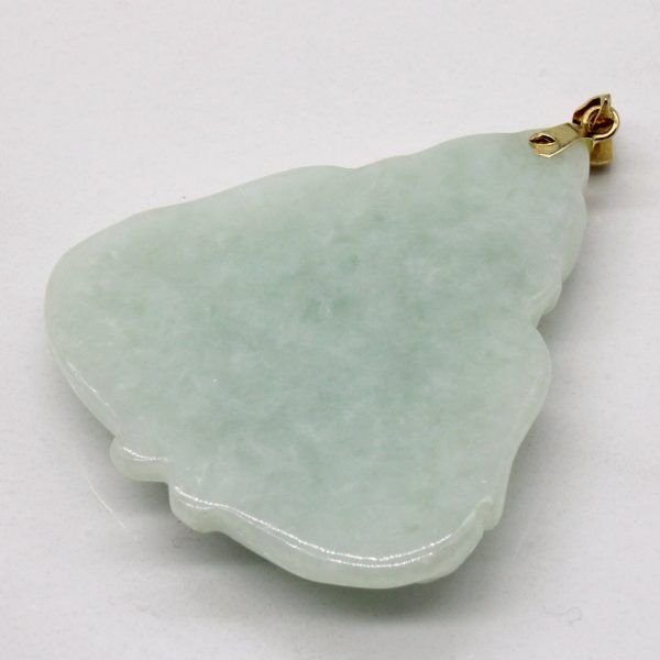 Carved Jadeite Buddha Pendant | 75.00ct | Online