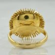 14k Yellow Gold Cocktail Ring | SZ 6.5 | Supply