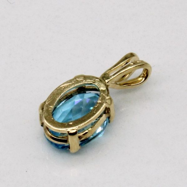 Blue Topaz Pendant | 1.00ct | Fashion