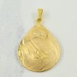 14k Yellow Gold Indigenous Art Pendant | Online Hot Sale