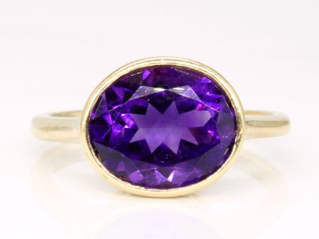 Amethyst Cocktail Ring | 3.30ct | SZ 8 | For Cheap