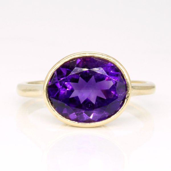 Amethyst Cocktail Ring | 3.30ct | SZ 8 | For Cheap