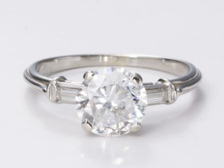 14k Accented Engagement Diamond Ring | 1.50 ct | Sz 6 For Cheap