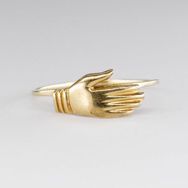 14k Holding Hands Rings |  | SZ 5.25 | Online now