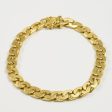 18k Yellow Gold Cuban Link Bracelet | 7  | For Cheap