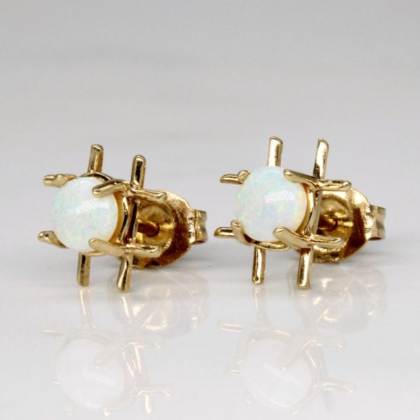 14k Opal Earrings | 0.30ctw | Online Hot Sale