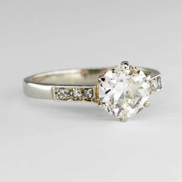 Antique Diamond Engagement Ring | 1.41ctw | SZ 6 | Online now