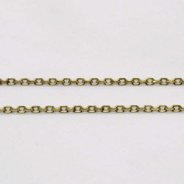 14k Yellow Gold Oval Link Chain | 18  | For Discount