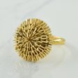 14k Yellow Gold Cocktail Ring | SZ 6.5 | Supply