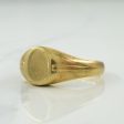 10k Yellow Gold Signet Ring | SZ 9.75 | For Discount