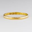 1790 Hallmarked Georgian 22k Gold Band | 7.75 Online Sale