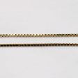 10k Yellow Gold Box Link Chain | 26  | Fashion