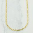 14k Yellow Gold Elongated Cable Chain | 14.50  | Supply