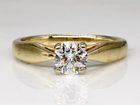 Cathedral Set Diamond Engagement Ring | 0.50ct | SZ 4.75 | Supply