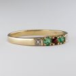 10k Yellow Gold Multi Gem Ring | 0.19 ctw | SZ 8 Online Hot Sale