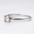 14k White Gold  Diamond Ring | 0.53 ct | Sz 6 For Cheap