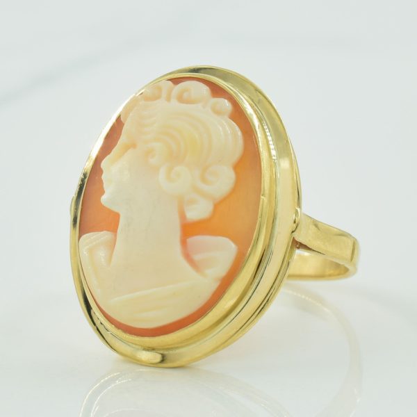 Cameo Shell Ring | 5.00ct | SZ 5.25 | Supply