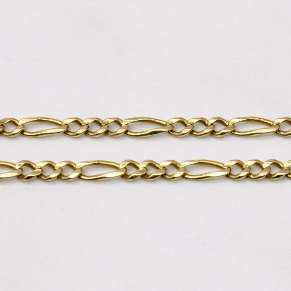 14k Yellow Gold Figarucci Chain | 30  | Online now