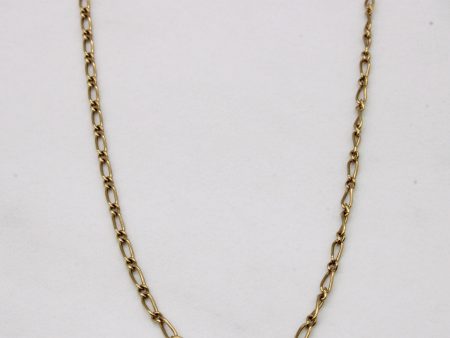 10k Yellow Gold Necklace | 20  | For Sale