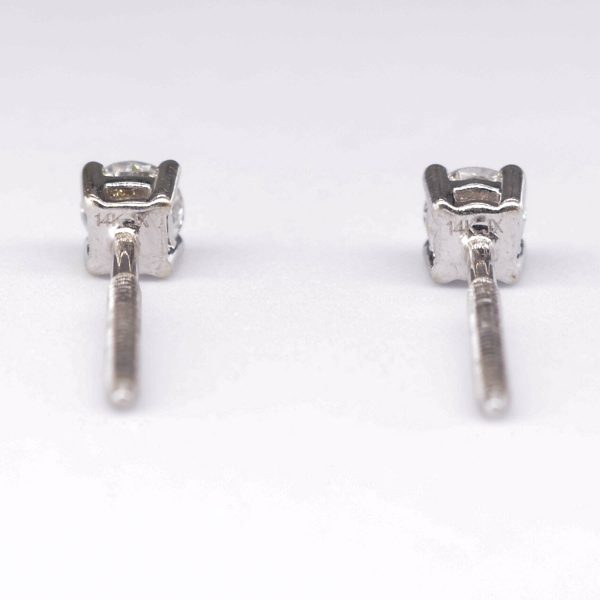 14k Diamond Stud Earrings | 0.24ctw | SI1 2, H I | Online