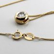 Bezel Set Diamond Pendant Necklace | 0.18ct | 17 | Fashion