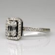 Baguette Cut Diamond Cluster Ring | 0.40ctw | SZ 7.25 | For Cheap