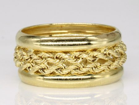 14k Yellow Gold Ring | SZ 7.25 | Online Hot Sale