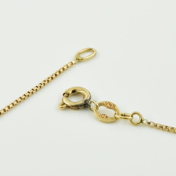 10k Yellow Gold Box Chain | 21  | Cheap