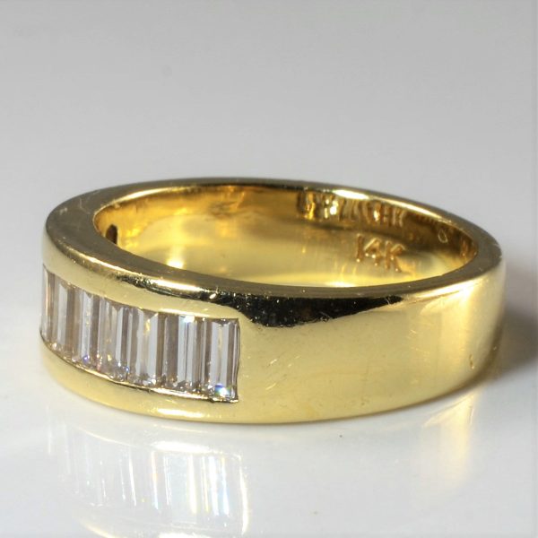 Baguette Diamond Gold Ring | 0.55ctw | SZ 6 | Online Sale