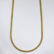 14k Yellow Gold Woven Link Necklace | 23  | Discount