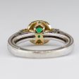 14k Emerald and Diamond Accented Ring | 0.45 ct | SZ 4.75 Sale