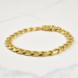 18k Yellow Gold Cuban Link Bracelet | 7  | For Cheap