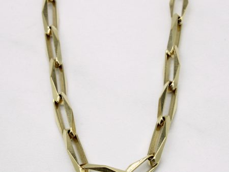 14k Yellow Gold Necklace | 16  | Cheap