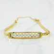 14k Yellow Gold Diamond Bracelet | 0.18ctw | 8  | Fashion