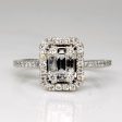 Baguette Cut Diamond Cluster Ring | 0.40ctw | SZ 7.25 | For Cheap