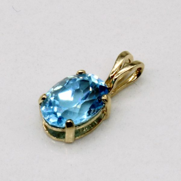 Blue Topaz Pendant | 1.00ct | Fashion