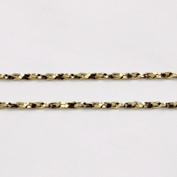 10k Yellow Gold Necklace | 18  | Supply