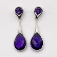 Amethyst Drop Earrings | 4.90ctw | Discount