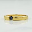 Blue Sapphire Ring | 0.12ct | SZ 7 | Discount