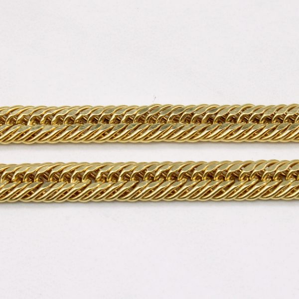 18k Yellow Gold Cuban Link Chain | 18  | Fashion