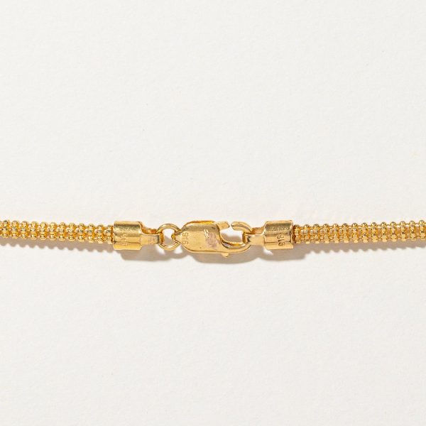 22k Yellow Gold Fancy Chain | 21.5  | Online Sale