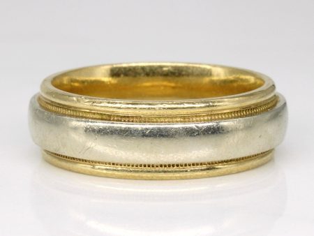 10k Two Tone Gold Ring | SZ 9.75 | For Sale