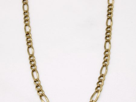 10k Yellow Gold Figarucci Chain | 23  | on Sale