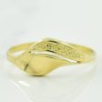 14k Yellow Gold Bypass Ring | SZ 7.75 | Cheap