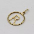 16k Yellow Gold  R  Pendant Online Hot Sale