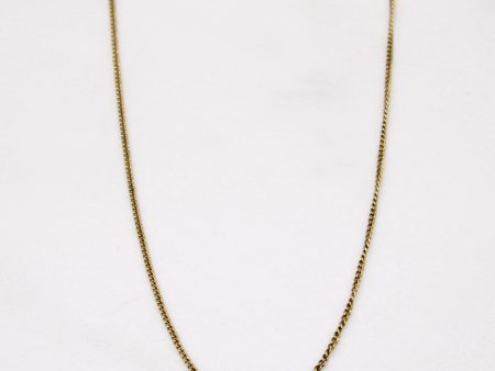 14k Yellow Gold Curb Chain | 16  | Online now