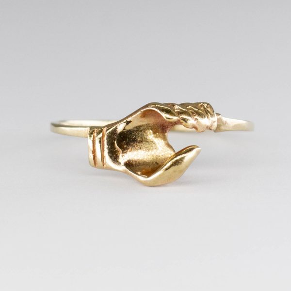 14k Holding Hands Rings |  | SZ 5.25 | Online now