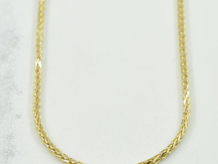 10k Yellow Gold Wheat Chain | 19.5  | Online